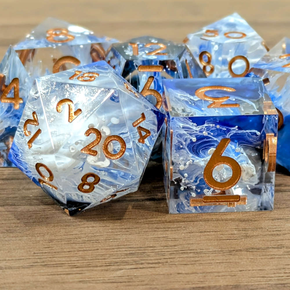Storming Seas Sharp Edge Dice