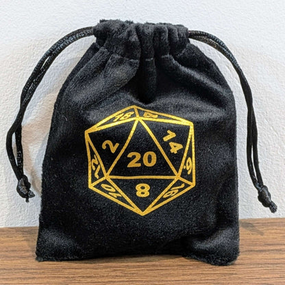 Velvet D20 Pouch