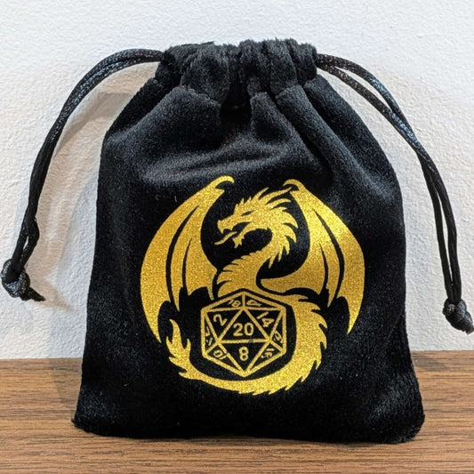 Velvet Dragon Pouch
