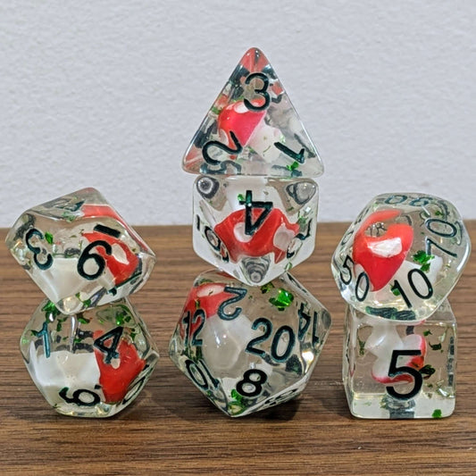 Toadstool Dice Set