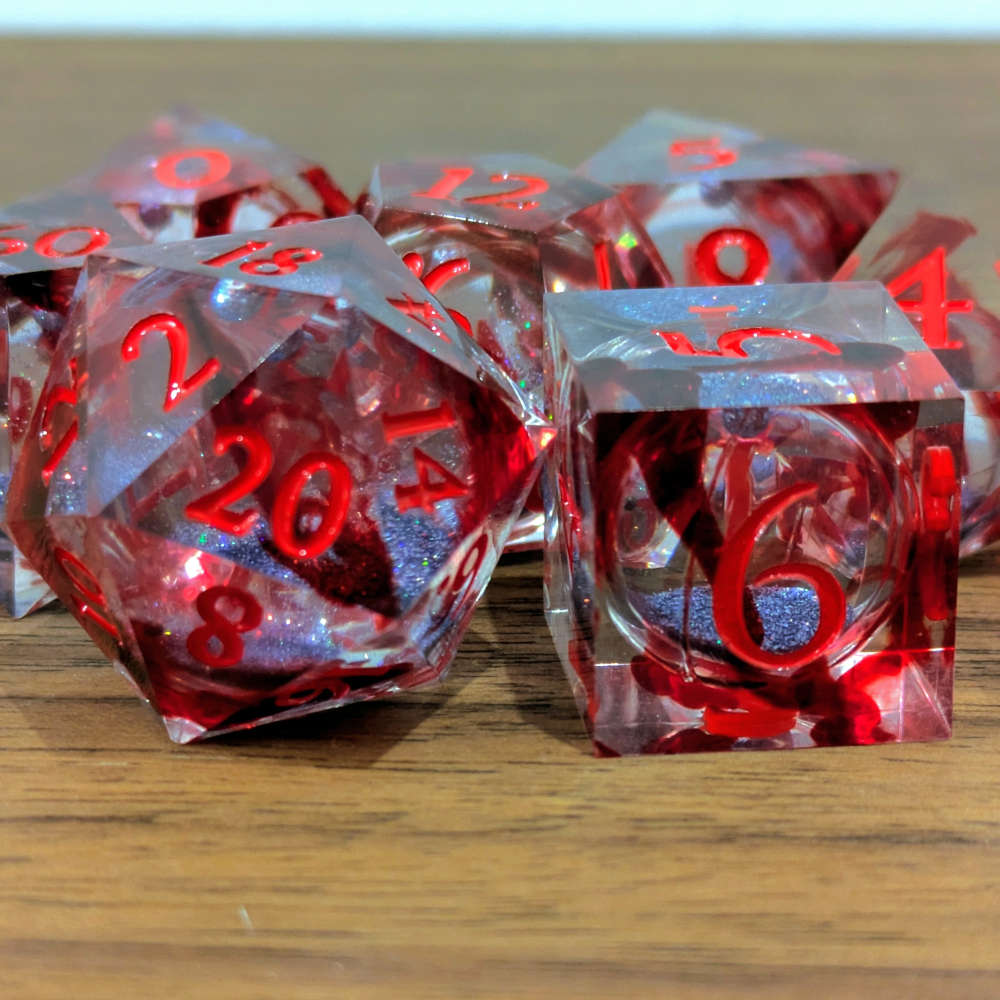 Vampiric Intrigue Liquid Core Dice