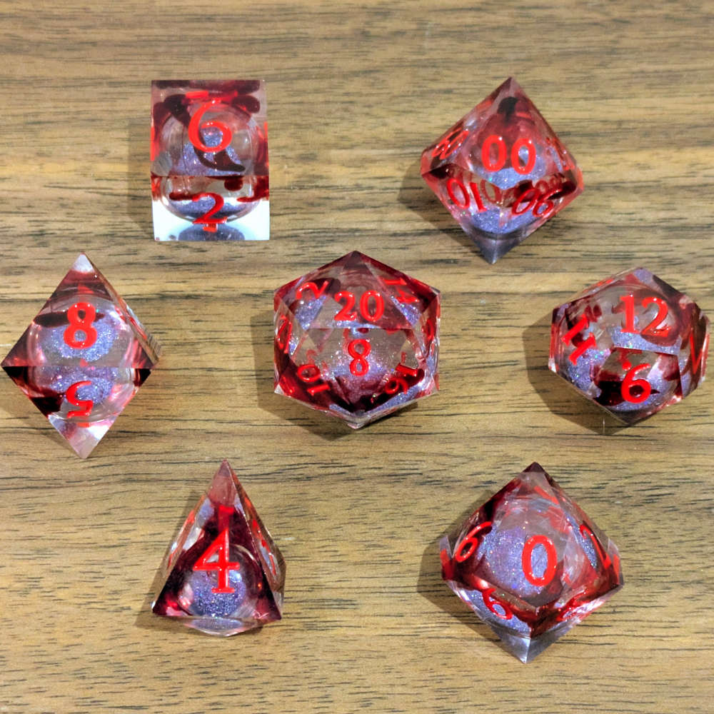 Vampiric Intrigue Liquid Core Dice