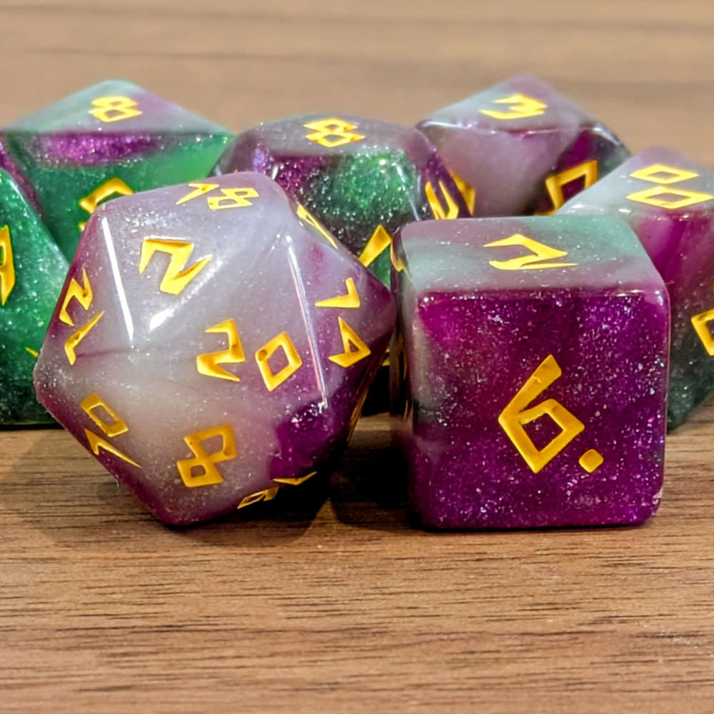Violet Garden Dice