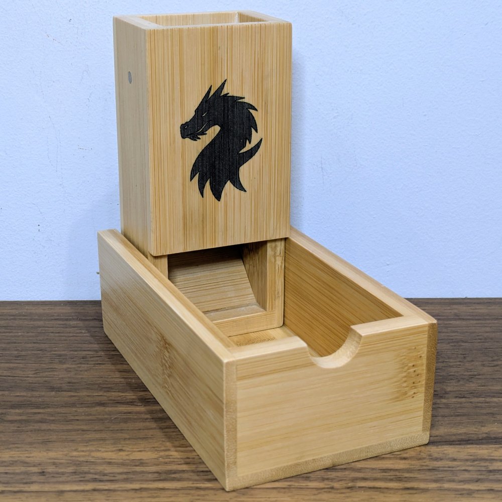 Wooden Dice Tower