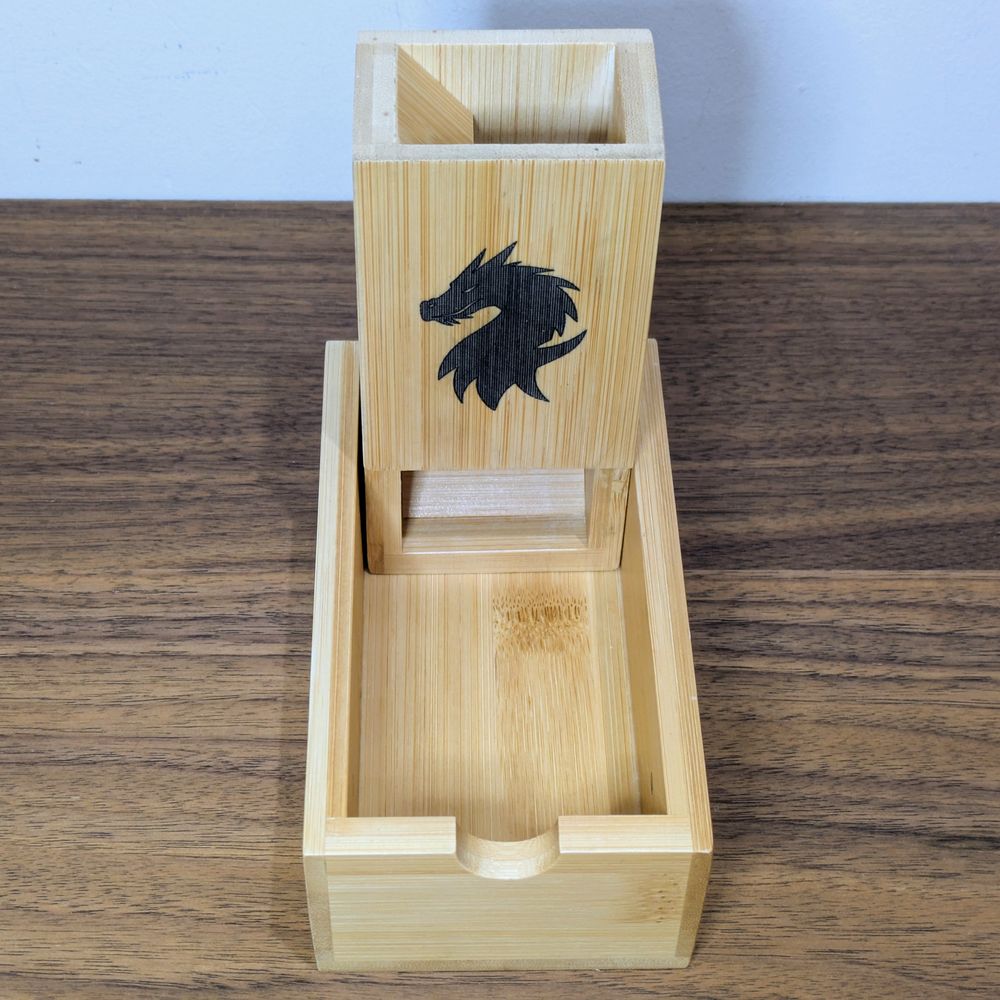 Wooden Dice Tower