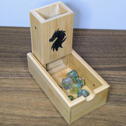 Wooden Dice Tower