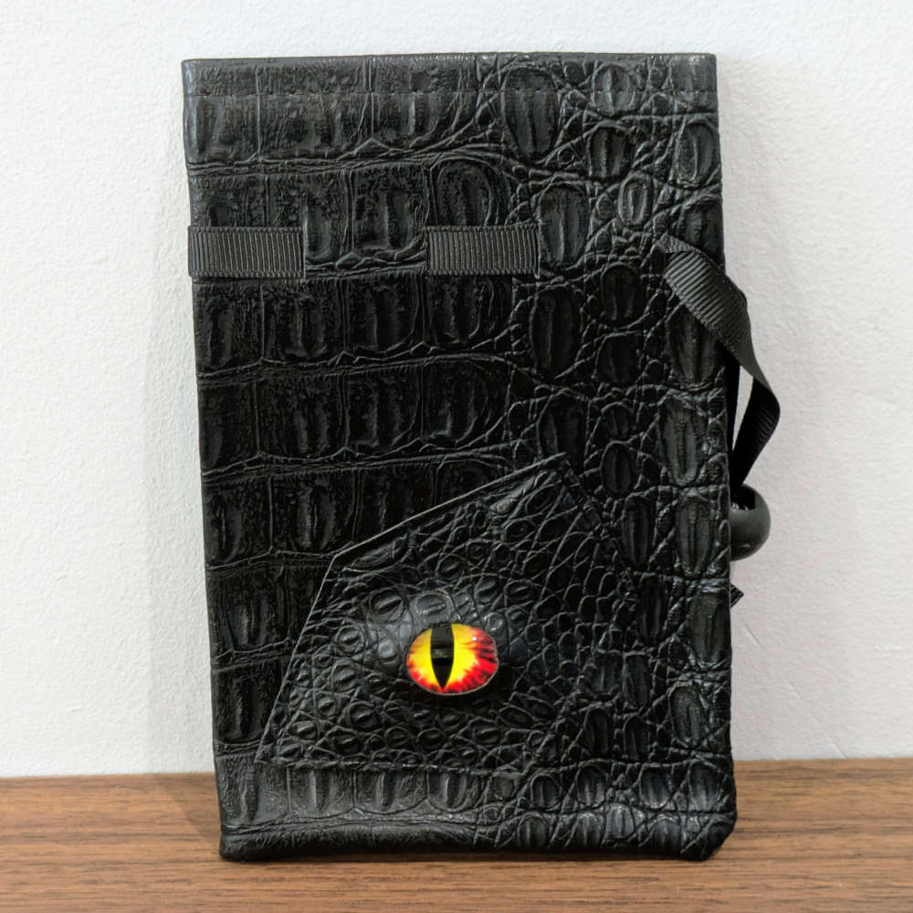 Yellow Dragon Eye Dice Bag