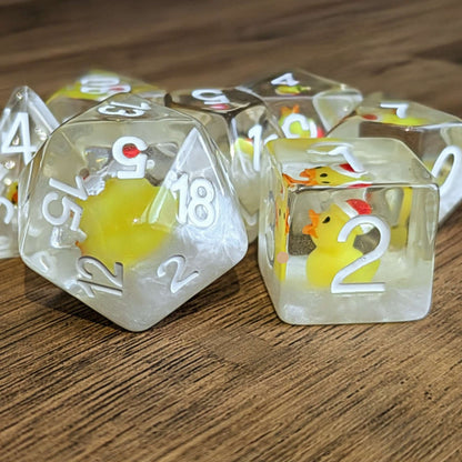 Yellow Rubber Duck Dice